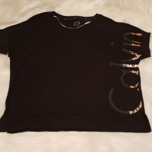 Calvin Klein black blouse